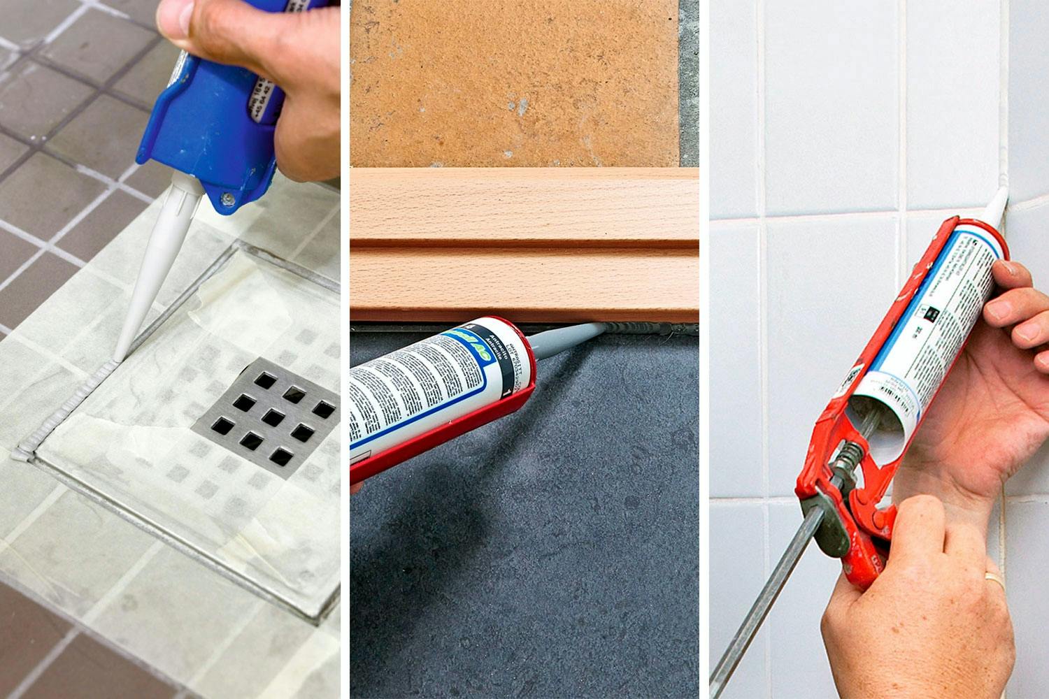 Foga kakel: Fogarna ska vara elastiska där två material möter varandra, mellan vägg och golv och mellan vägg och vägg. Foga kakel: Fogarna ska vara elastiska där två material möter varandra, mellan vägg och golv och mellan vägg och vägg.